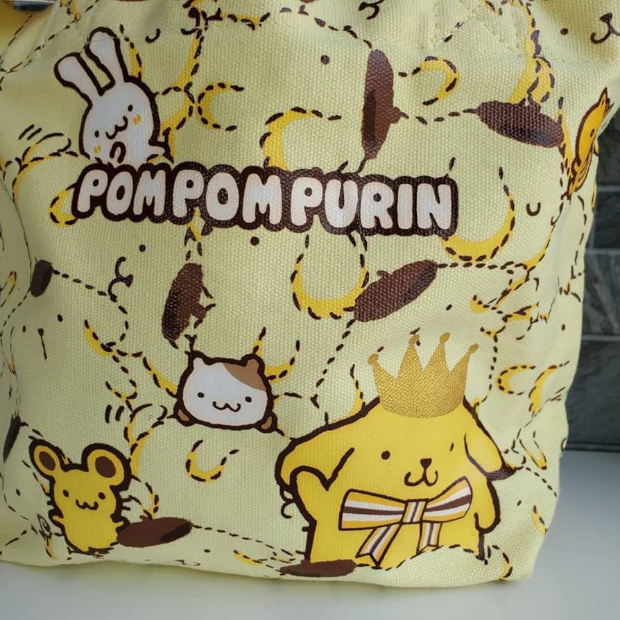 サンリオ ポムポムプリン まんまるシリーズ トートバッグ マフィン スコーン ポムポムプリン まんまるシリーズ トートバッグ マフィン
